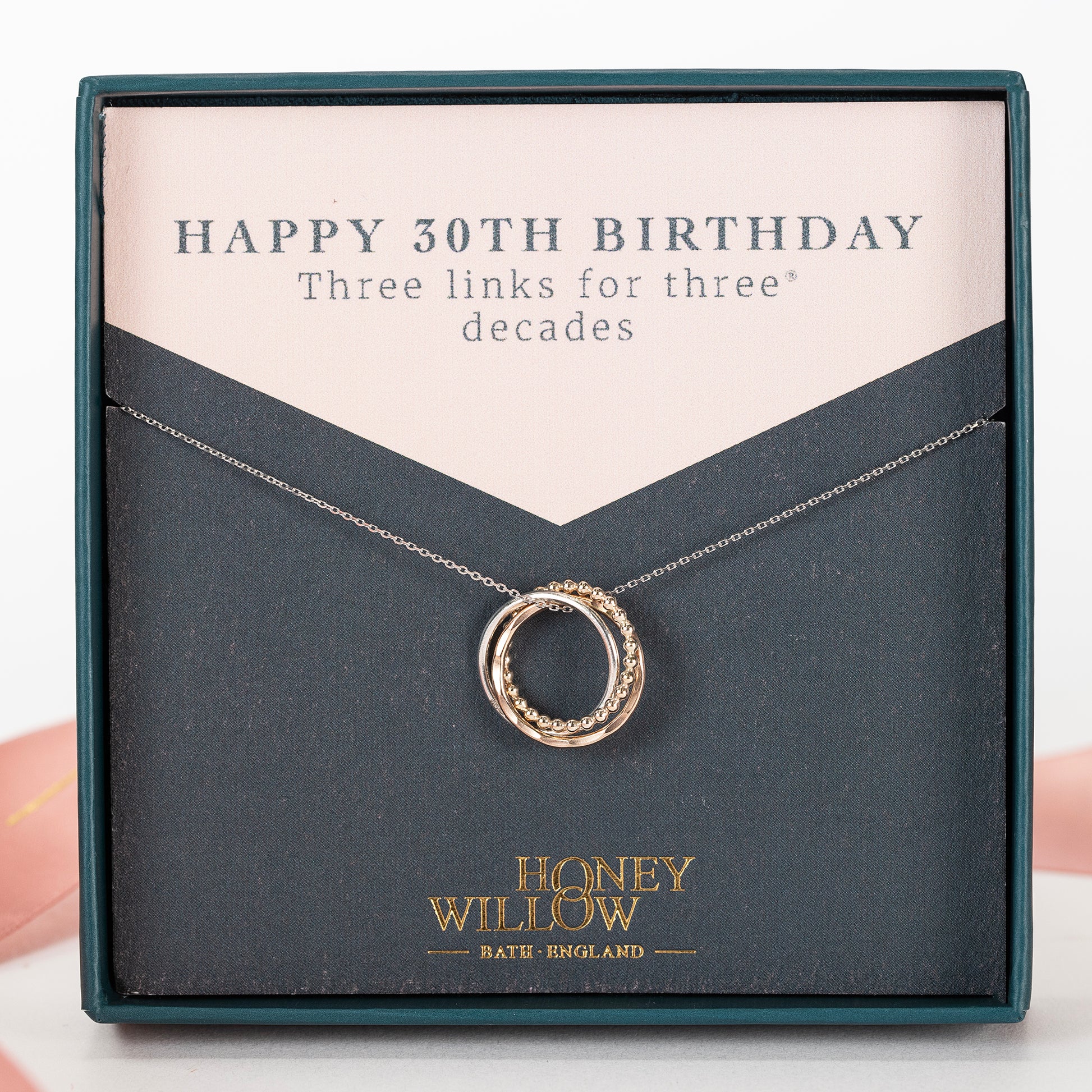 9kt 30th birthday necklace