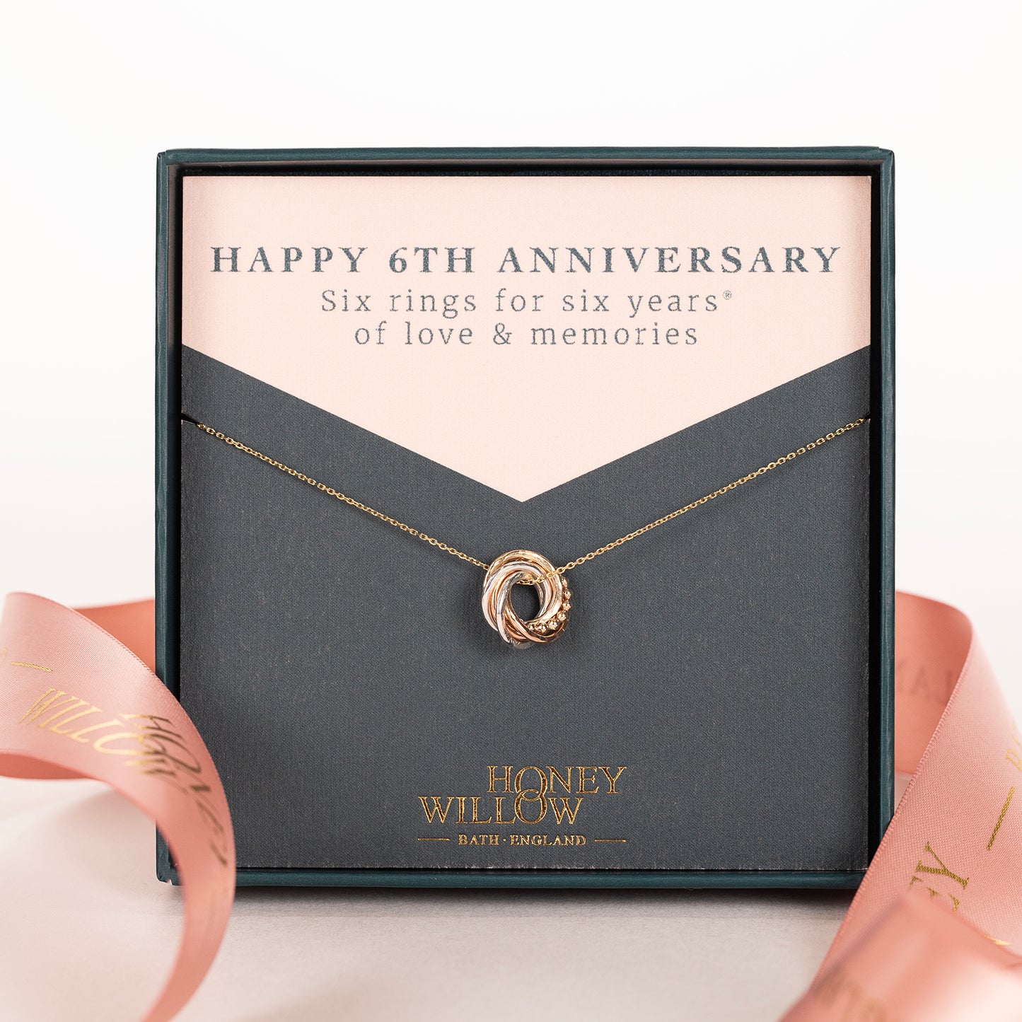 9kt 6th anniversary necklace