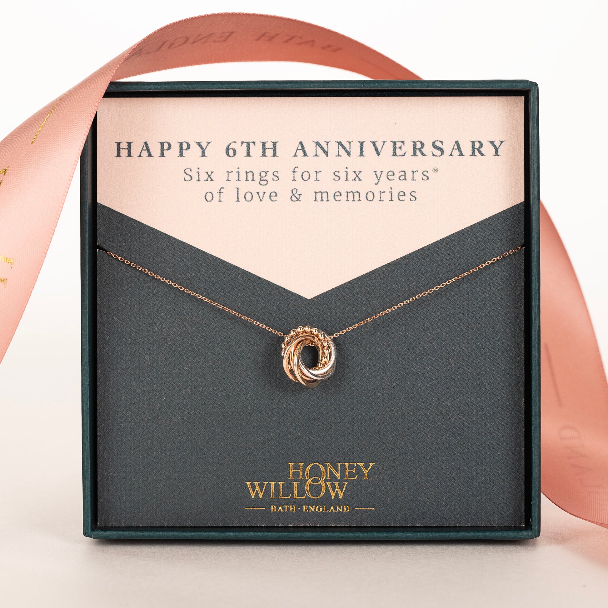 9kt 6th anniversary necklace