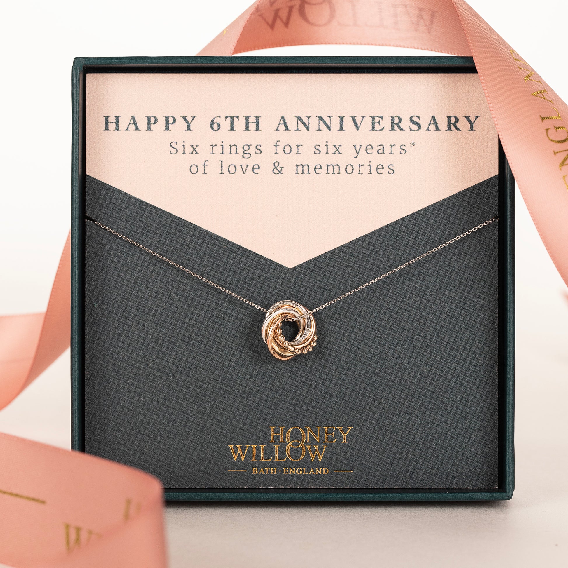 9kt 6th anniversary necklace