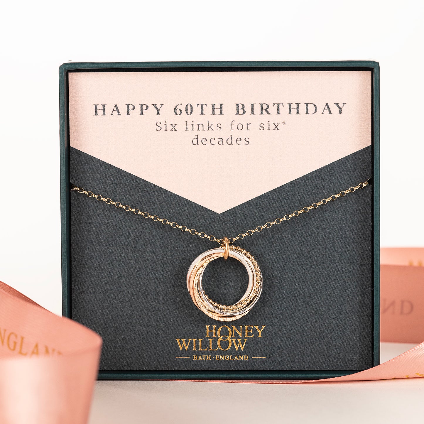 60th birthday necklace