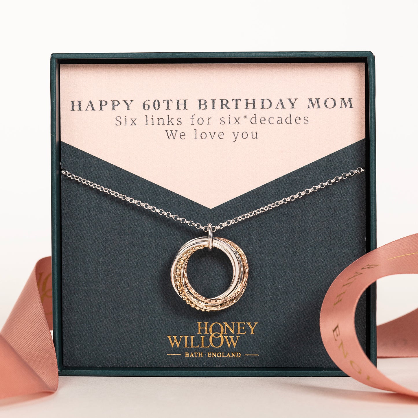 60th birthday necklace