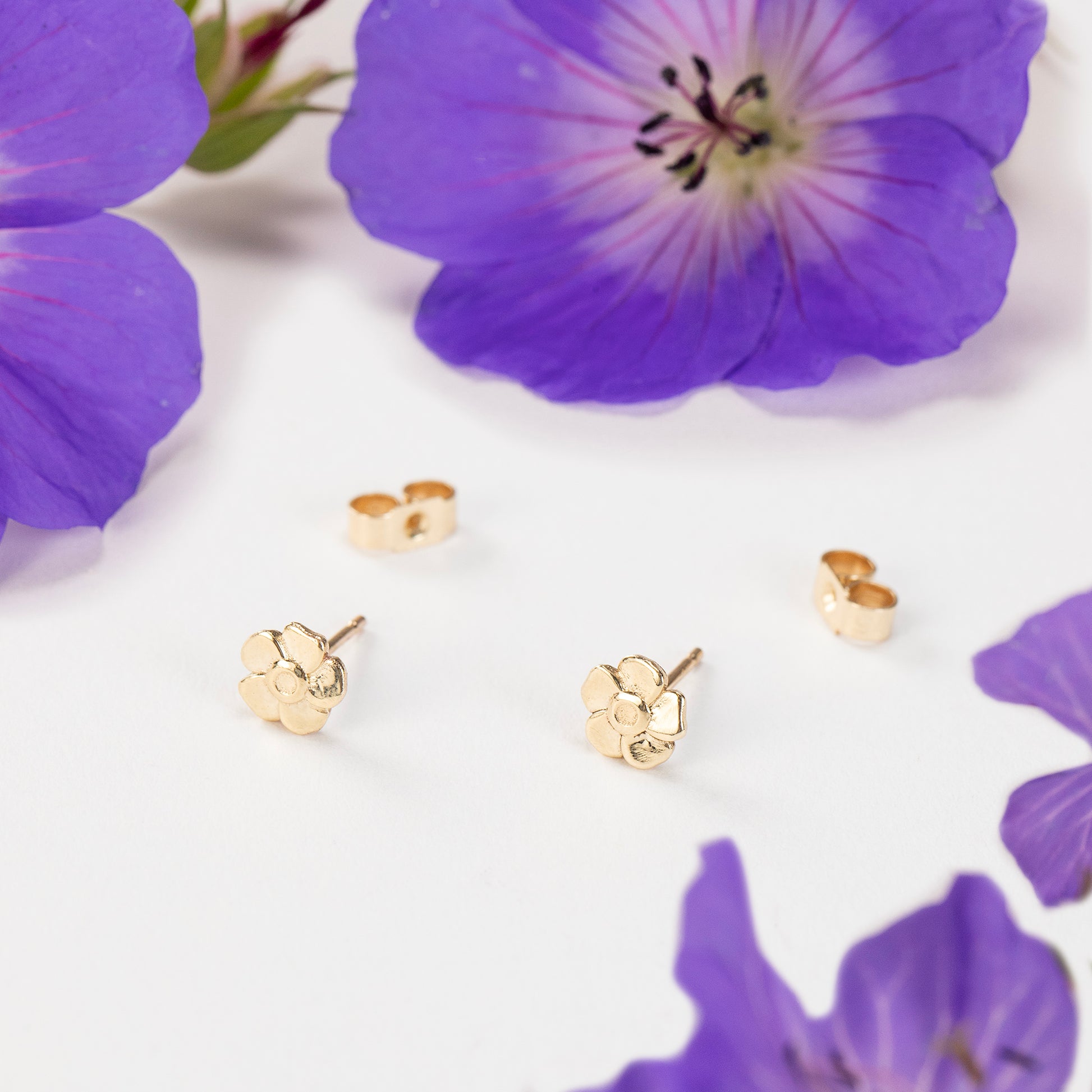 geranium studs