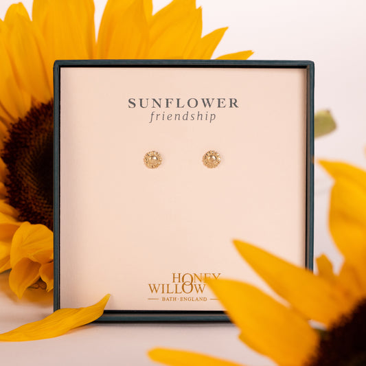 sunflower studs