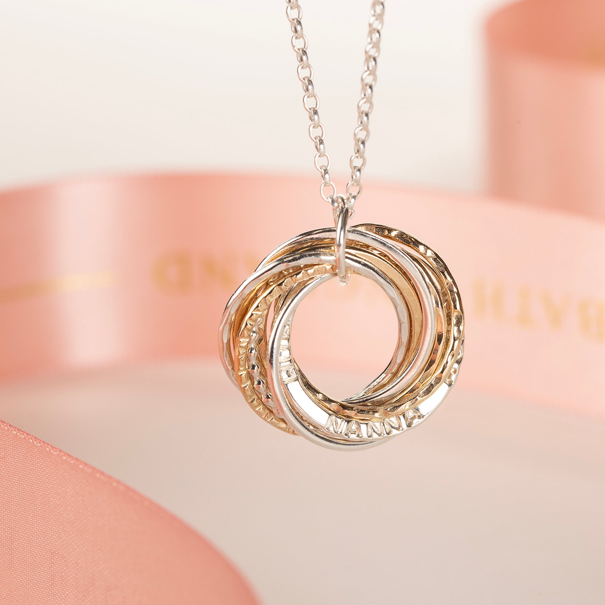 personalised 90th birthday necklace