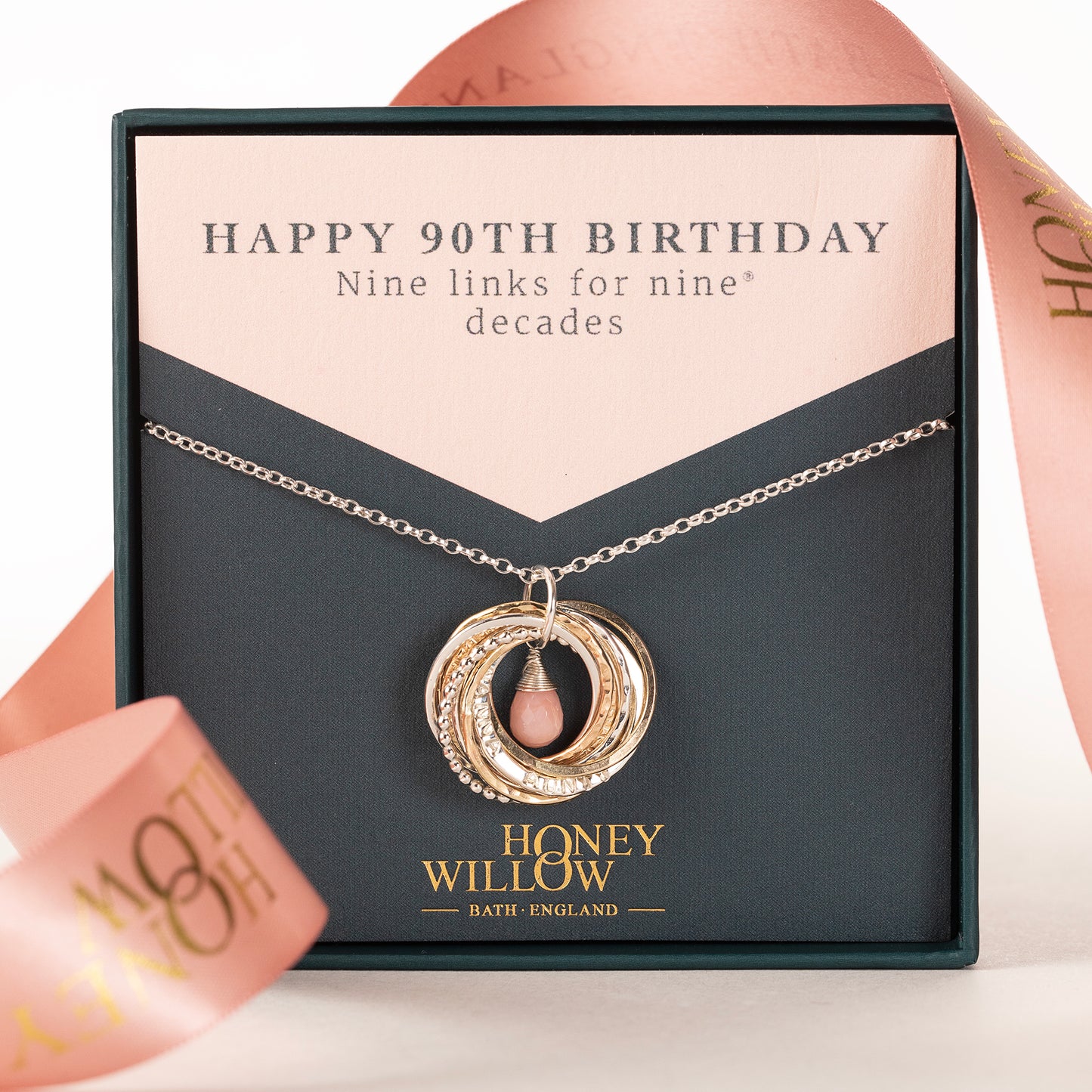 90th birthday necklace