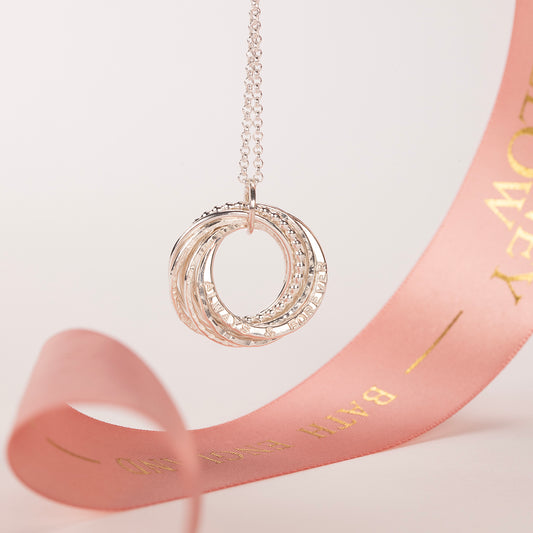 personalised 90th birthday necklace