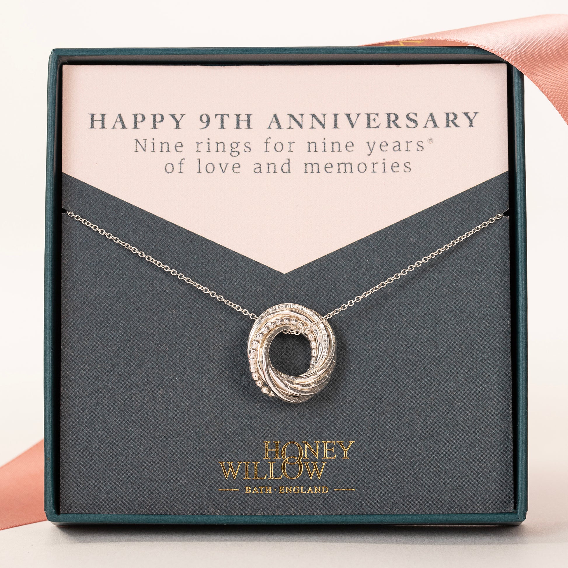 9th anniversary necklace