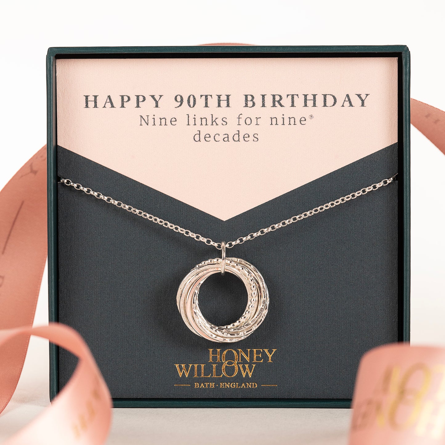 90th birthday necklace