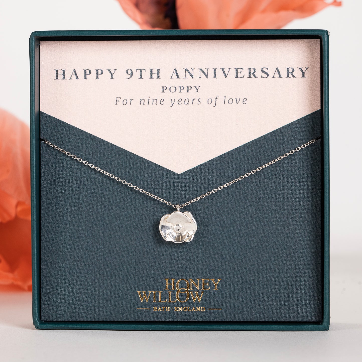 9th anniversary necklace