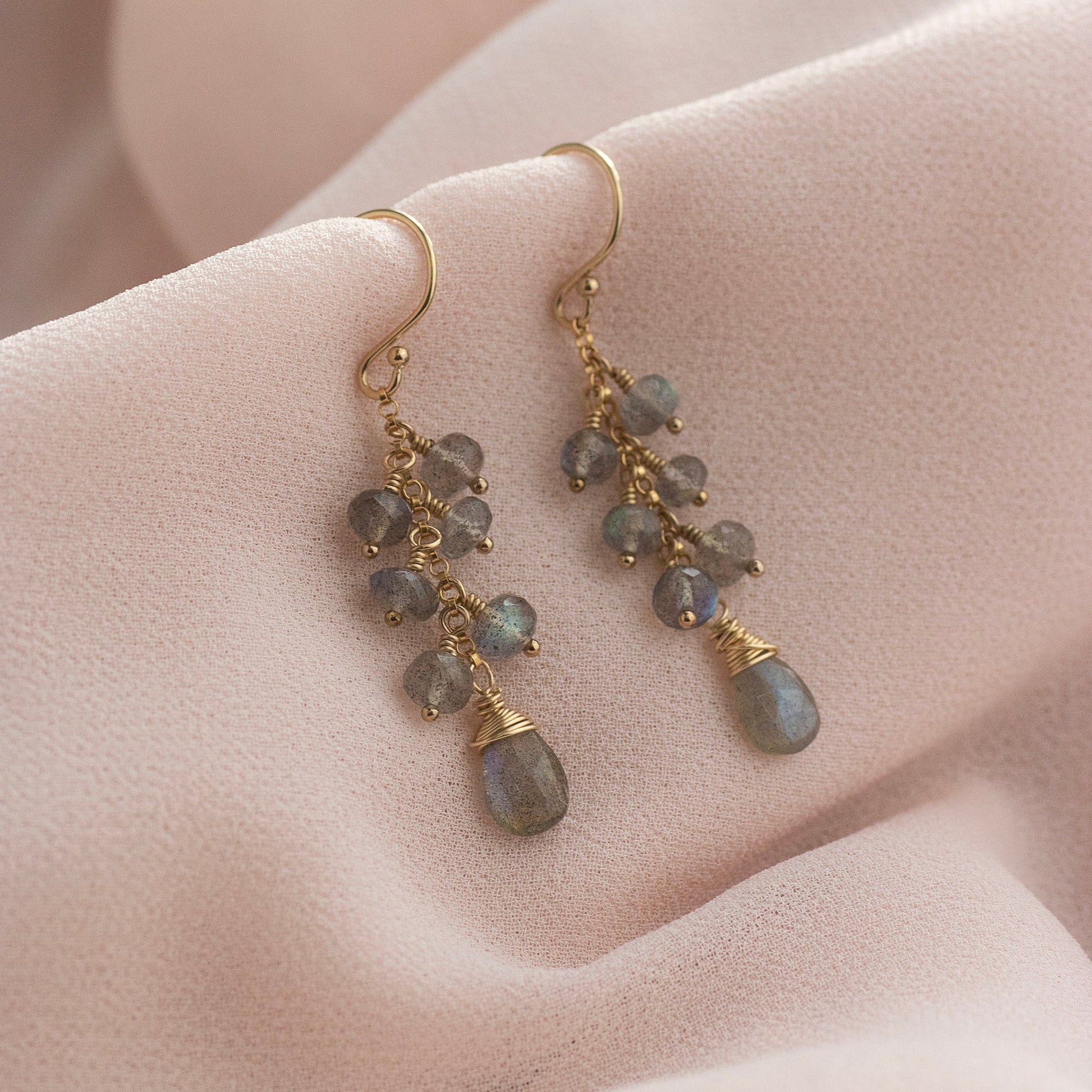 Labradorite Earrings - Perseverance