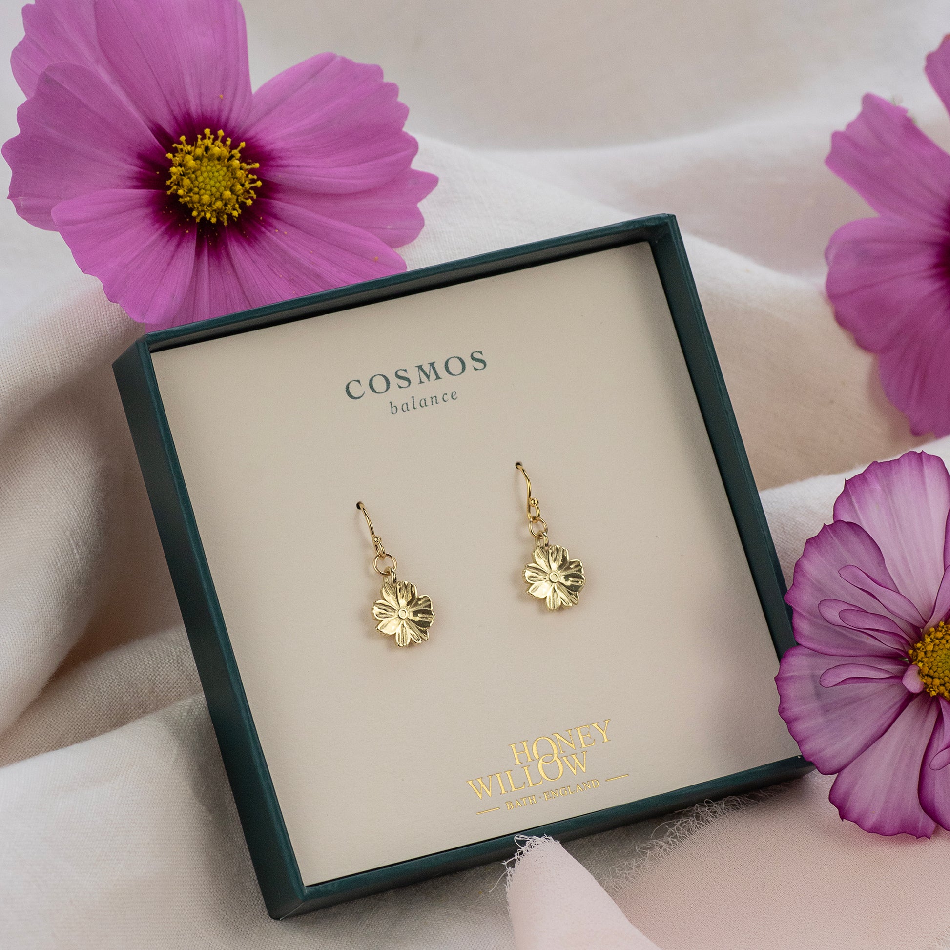Cosmos Earrings - Balance - 9kt gold