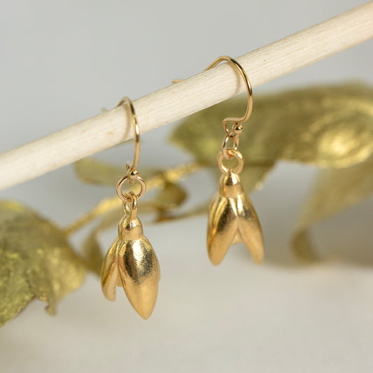 snowdrop earrings