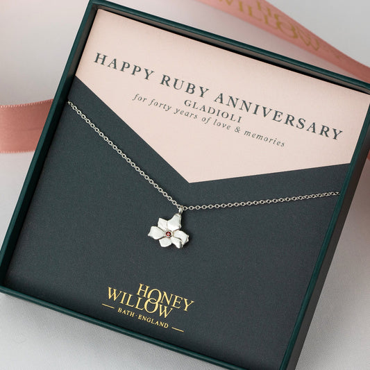 40th anniversary necklace