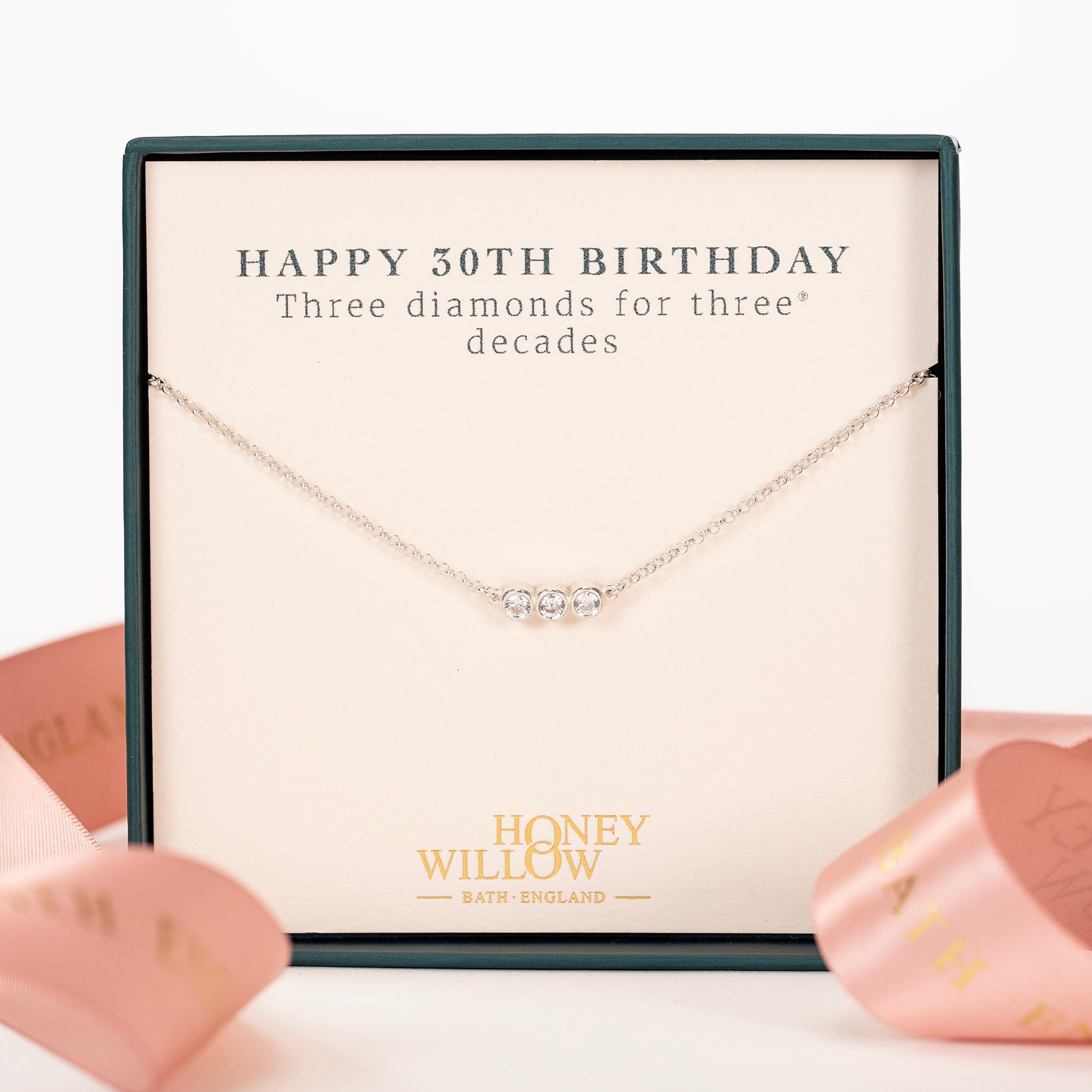 30th birthday necklace