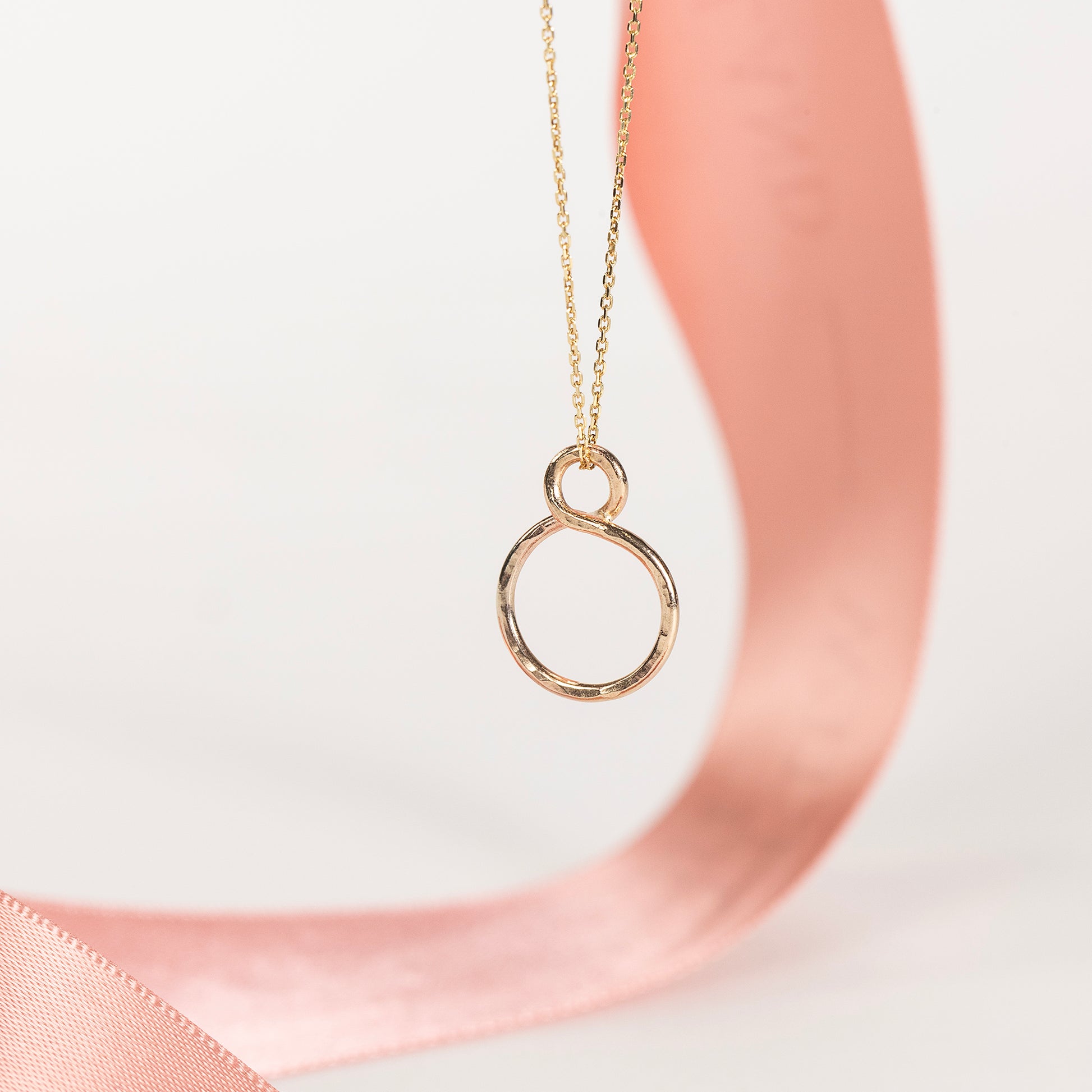 Gift for Daughter - Petite Infinity Necklace - 9kt Gold