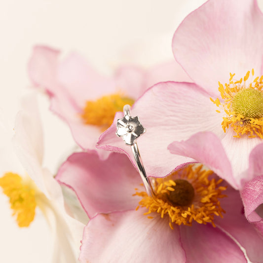Windflower Ring - Unfading Love - Silver