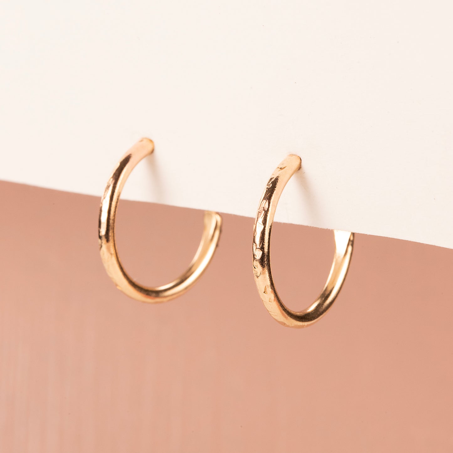 Petite Gold Hoops - 2cm