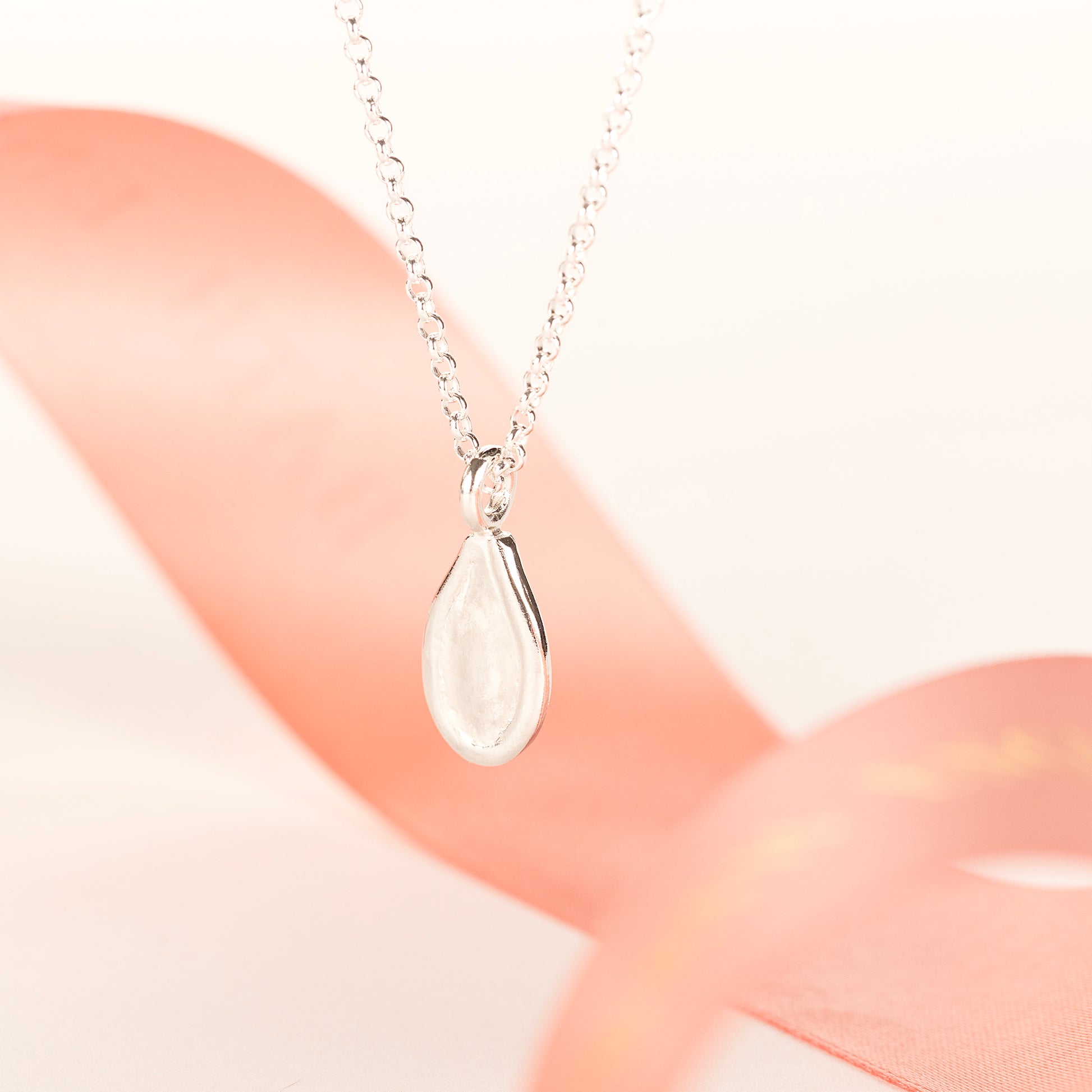 Silver Seed Necklace