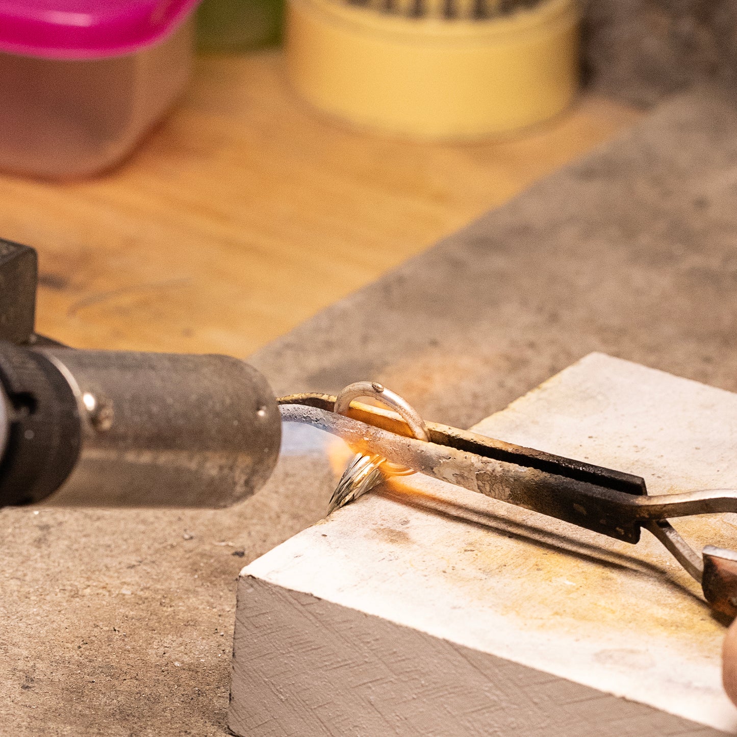 Personalised 9th Anniversary Necklace - The Original 9 Rings for 9 Years Necklace - Petite Silver