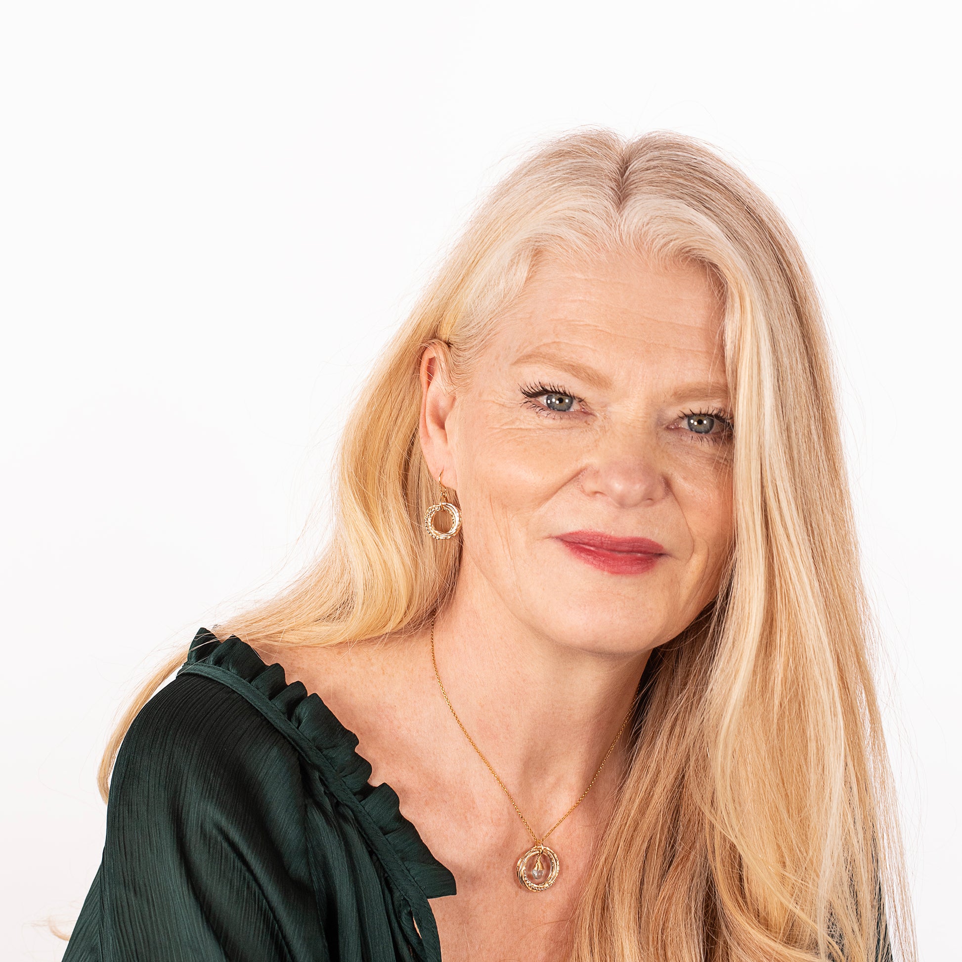 60th Birthday Earrings - The Original 6 Links for 6 Decades - Petite Silver & Gold