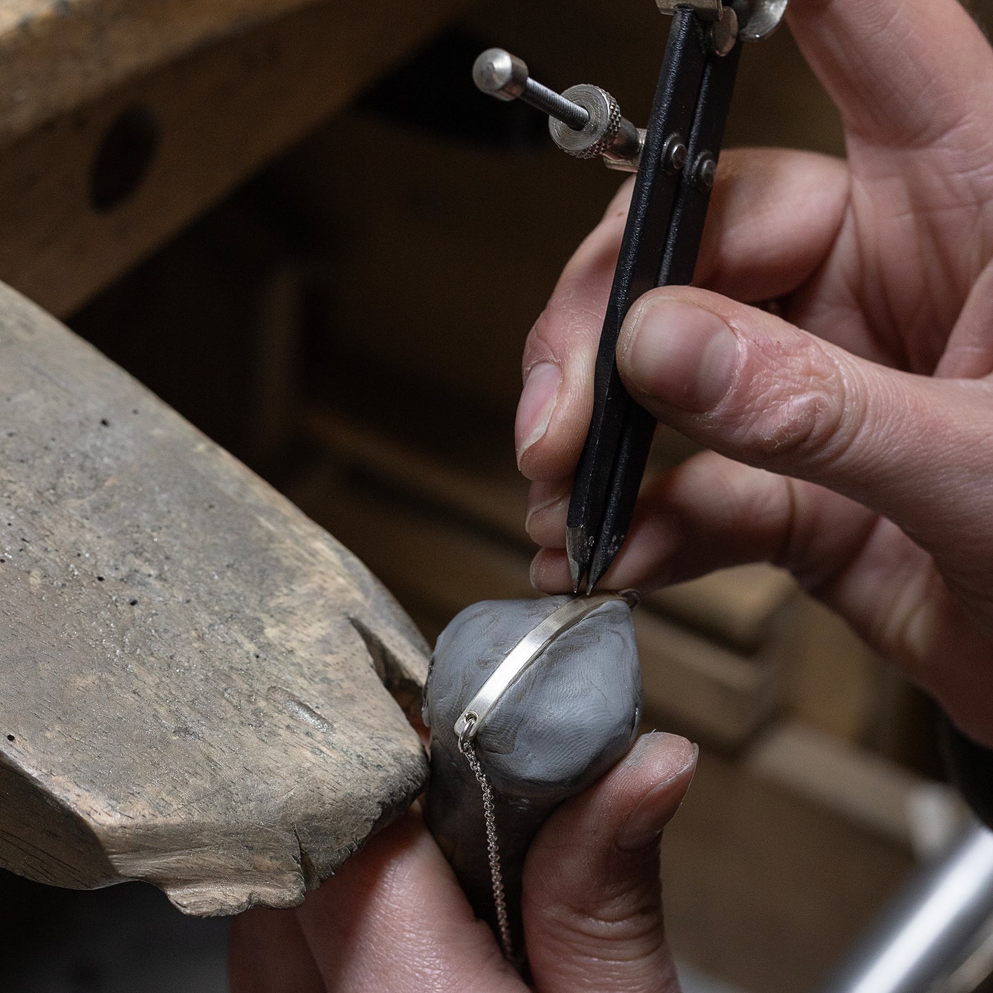 Personalised Bar Bracelet - Hand Stamped - Silver