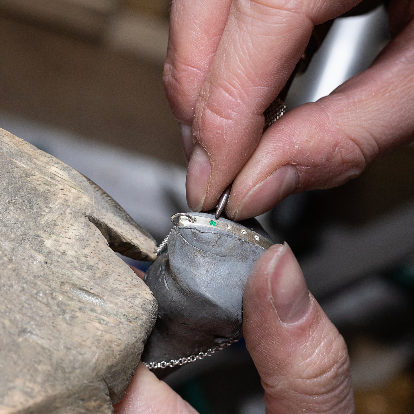 40th Birthday Gift - Birthstone Bar Bracelet - 4 Birthstones for 4 Decades - Silver