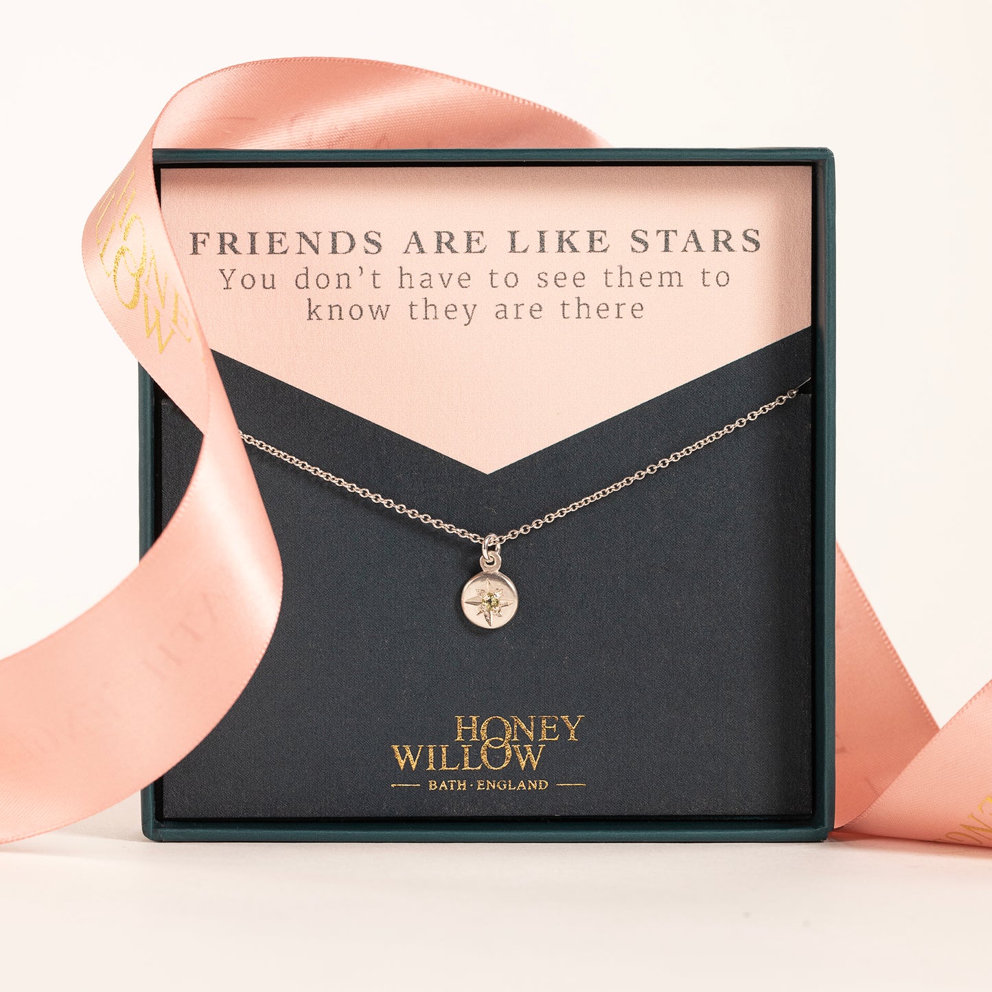 Friends are like stars necklace