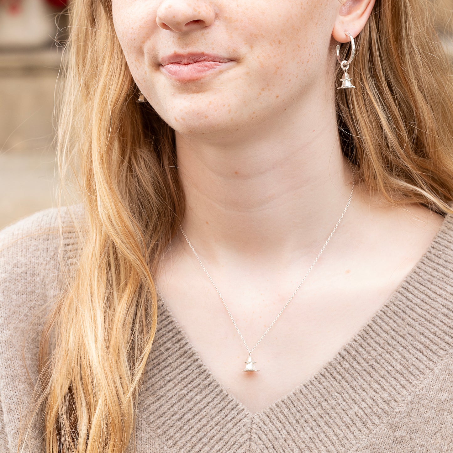 morning glory necklace