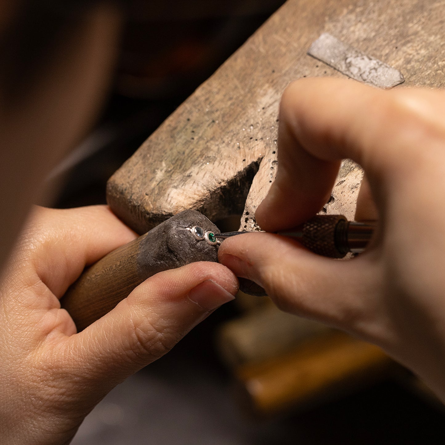 Double Birthstone Bracelet - Silver