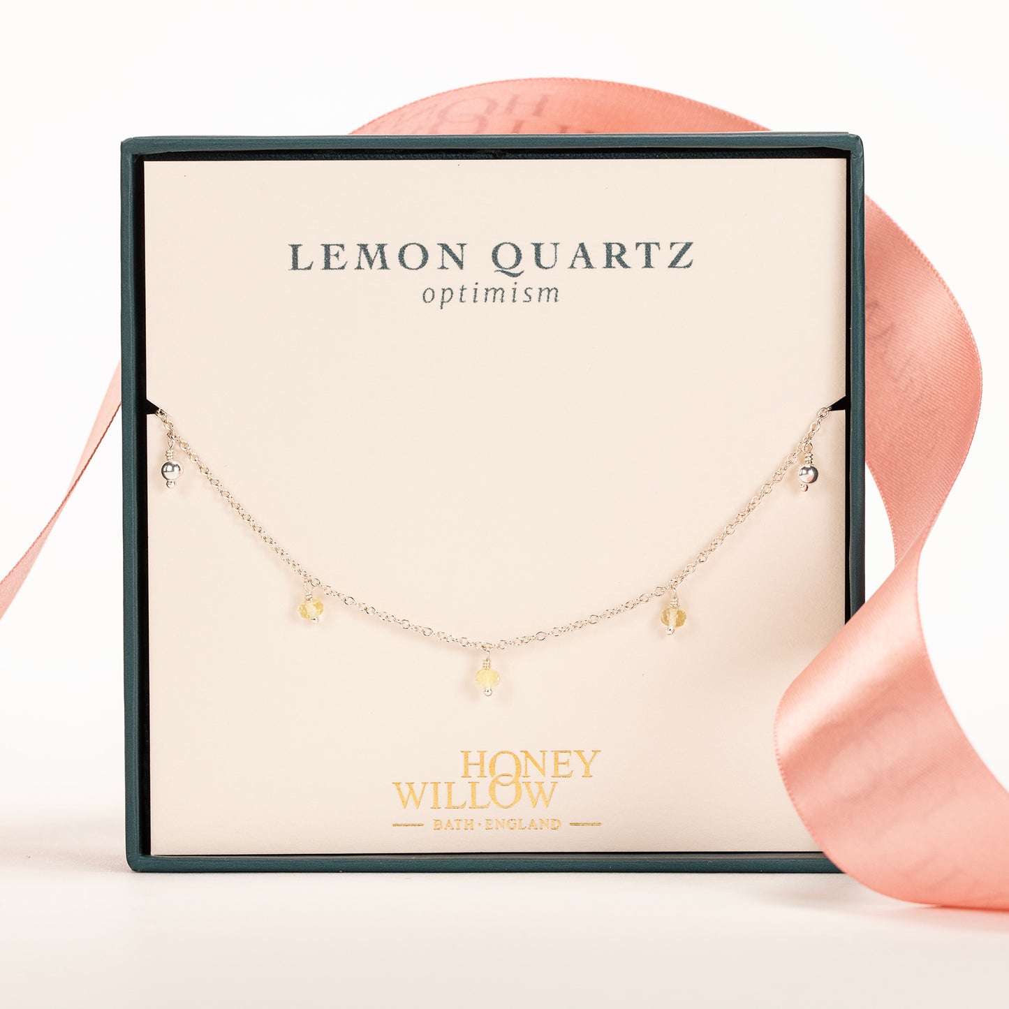 Lemon Quartz Choker Necklace - Optimism