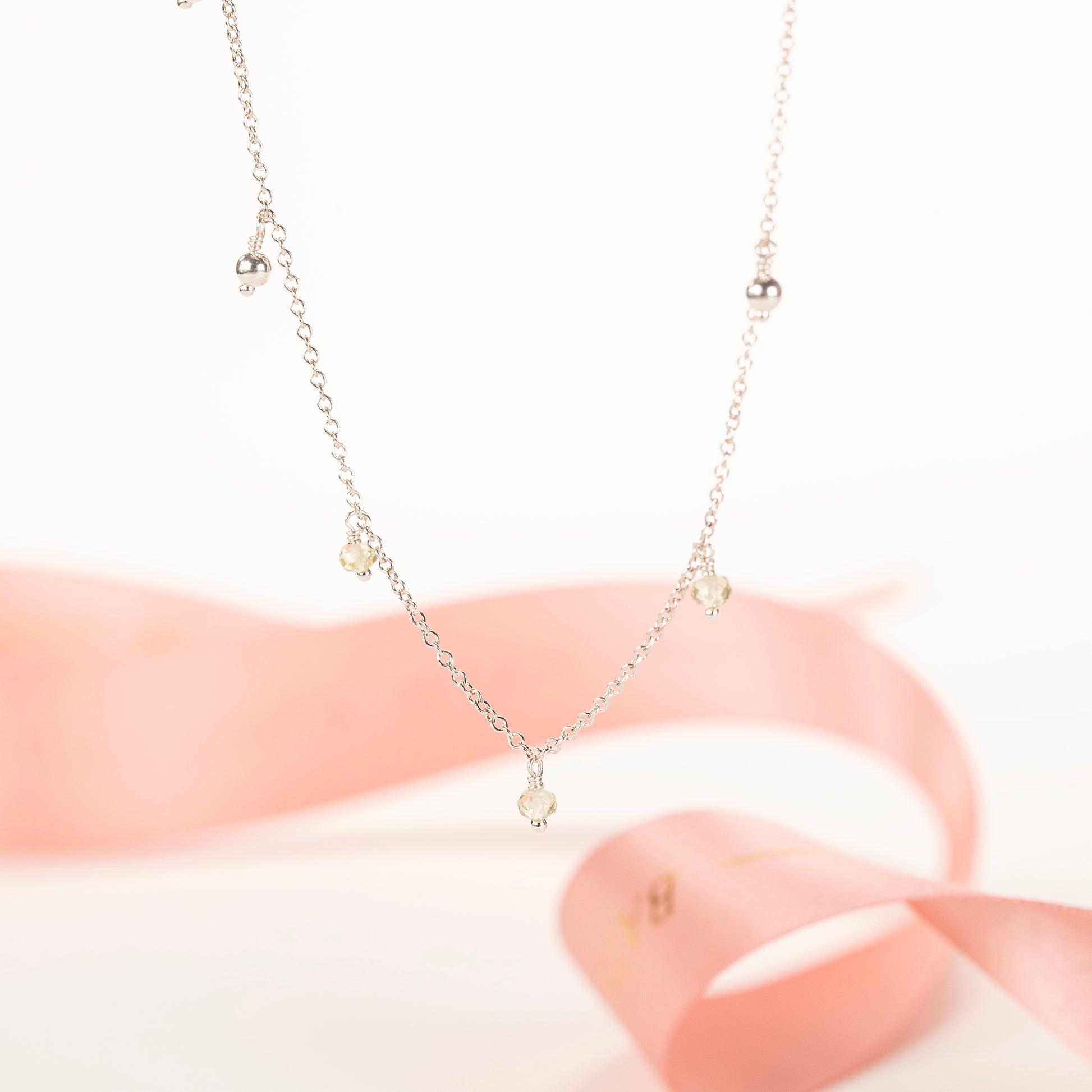 Lemon Quartz Choker Necklace - Optimism