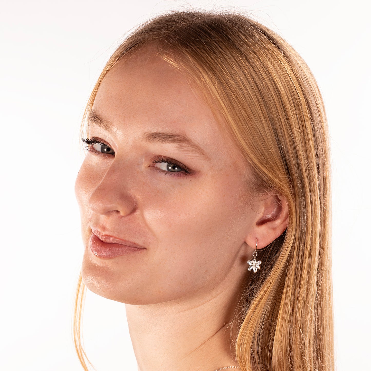 Lily Earrings - Devotion - Silver