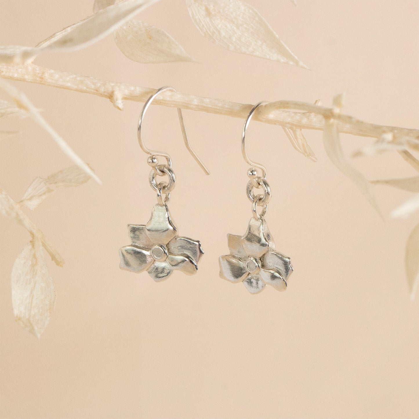gladioli earrings