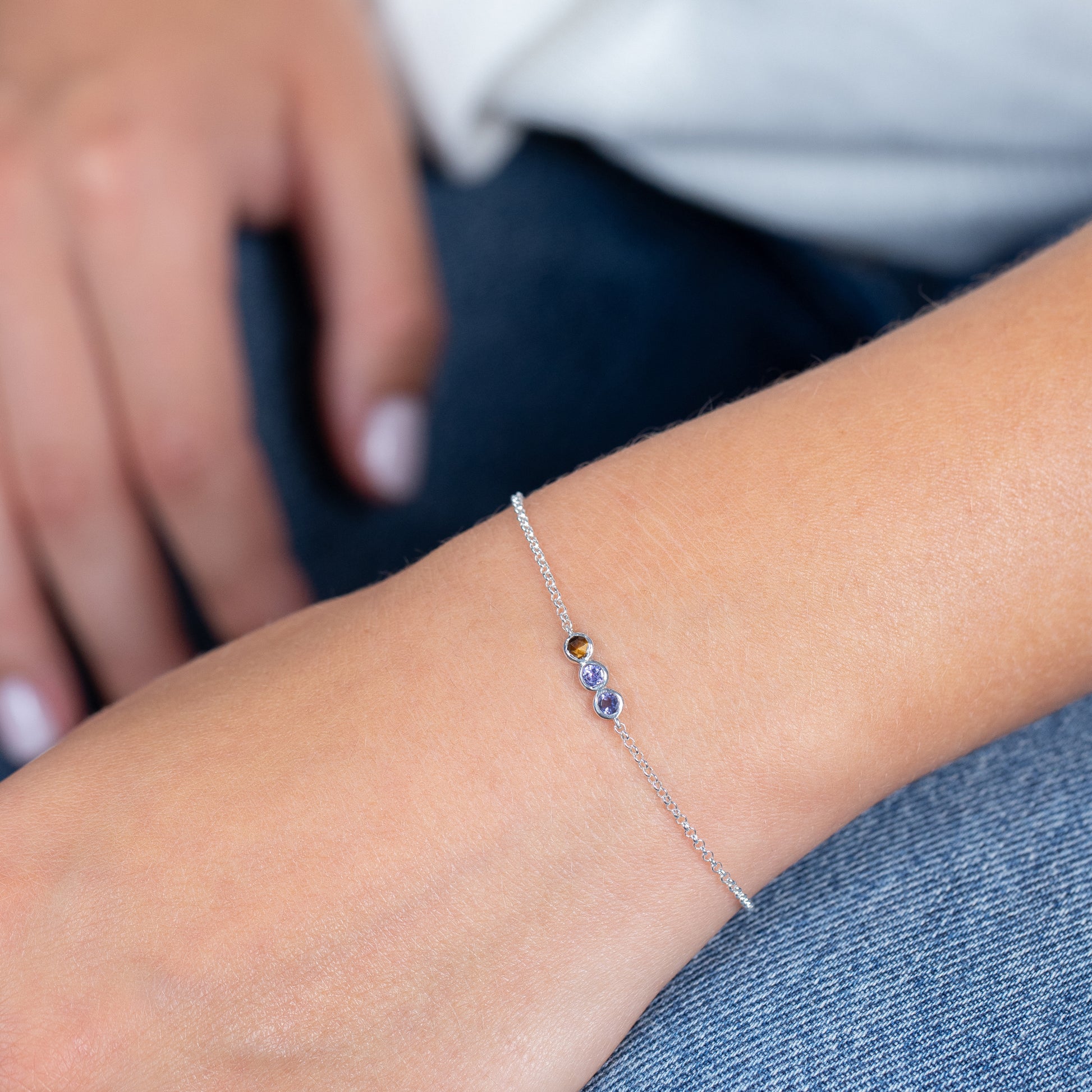 Independence & Adventure Bracelet - Gemstones & Silver