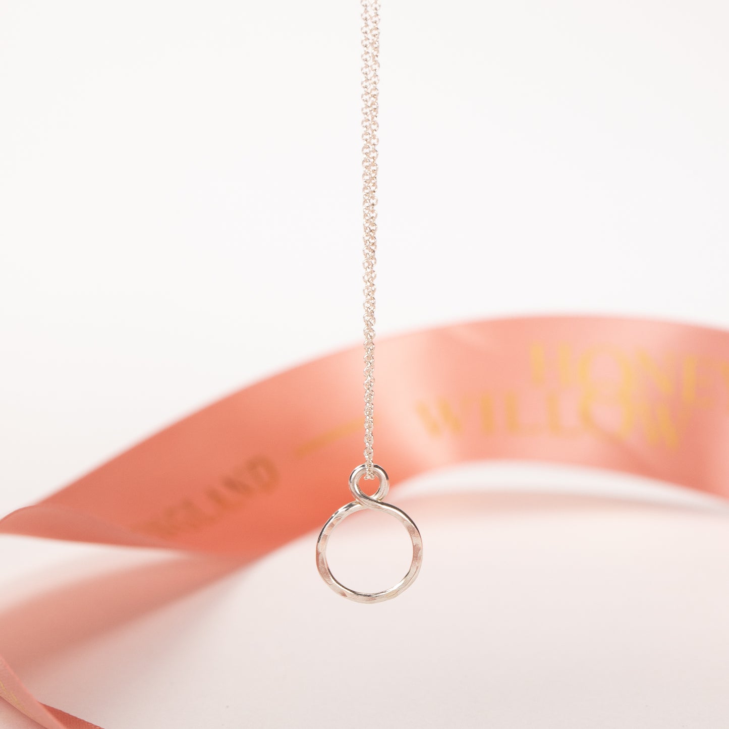 13th Birthday Gift - Petite Infinity Necklace - Silver