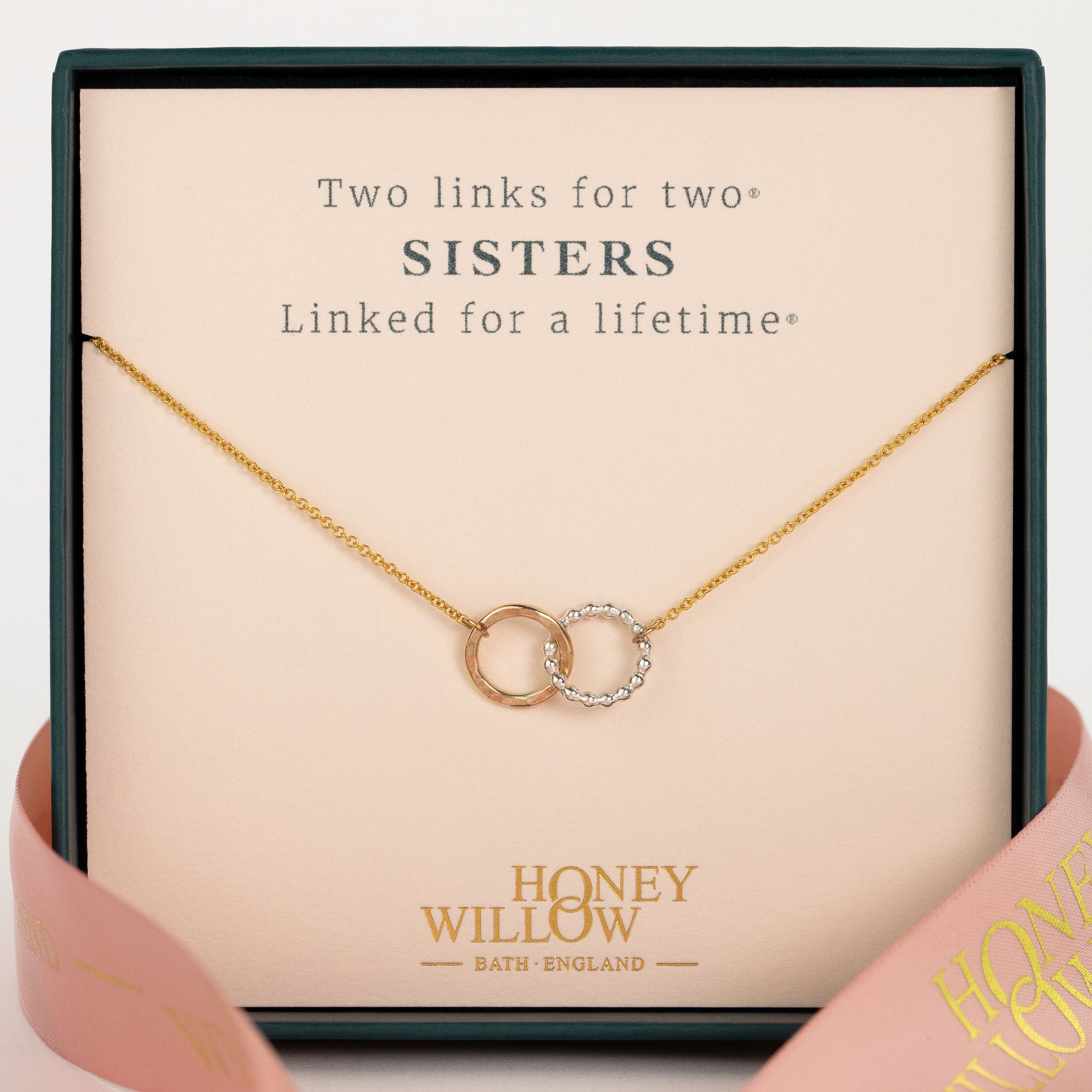 Two Loving Sisters Necklace By Live Well – Sheva