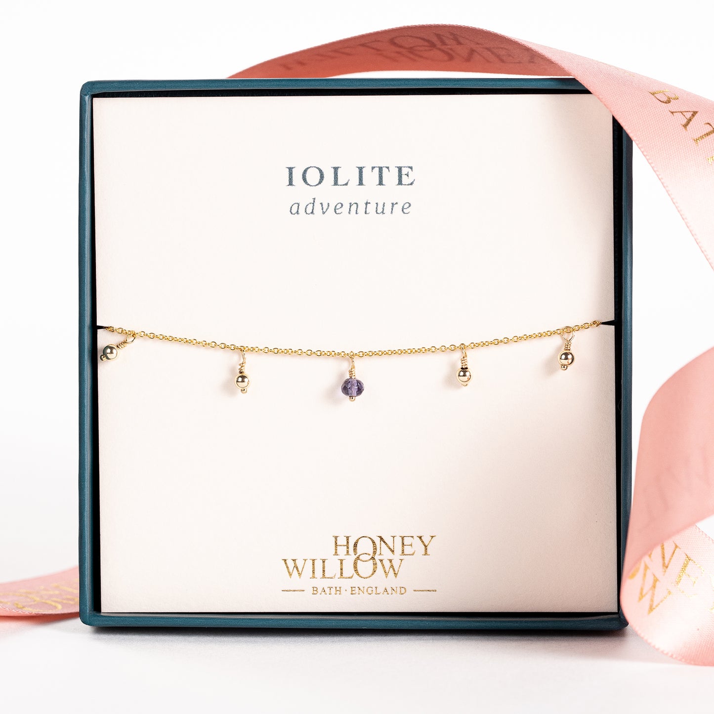 Iolite Bracelet - Adventure - Silver & Gold