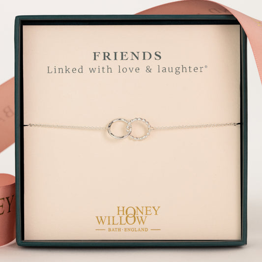 Friendship Bracelet - Love Link - Silver