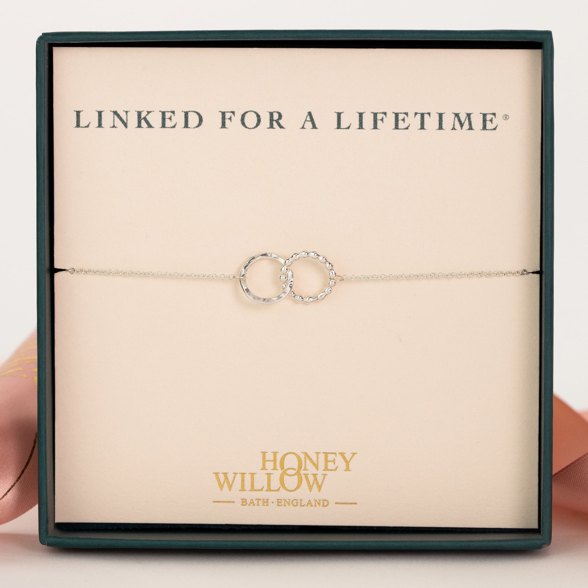 Love Link Bracelet - Linked for a Lifetime - Silver