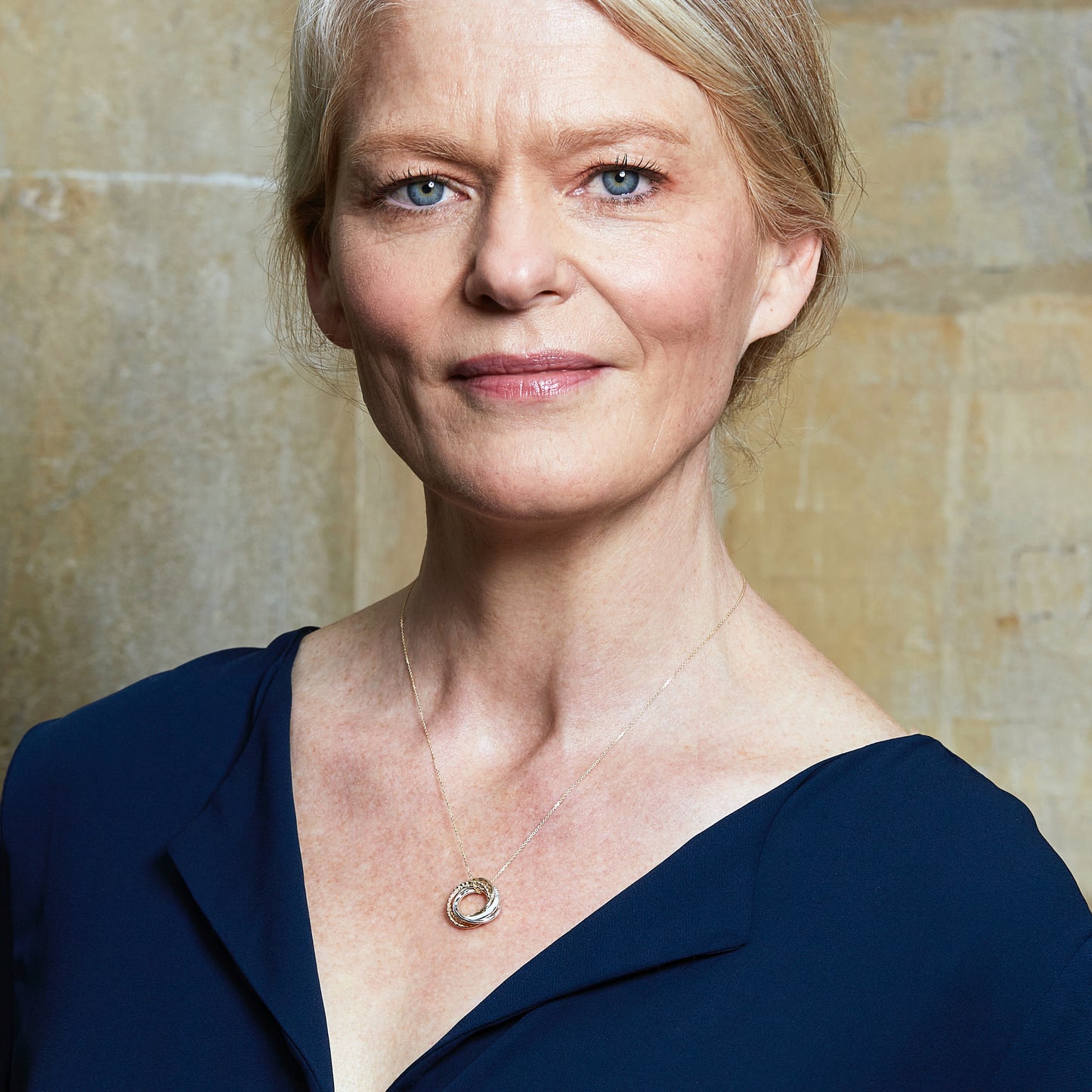 Personalised 5th Anniversary Necklace - The Original 5 Rings for 5 Years - Petite Silver & Gold