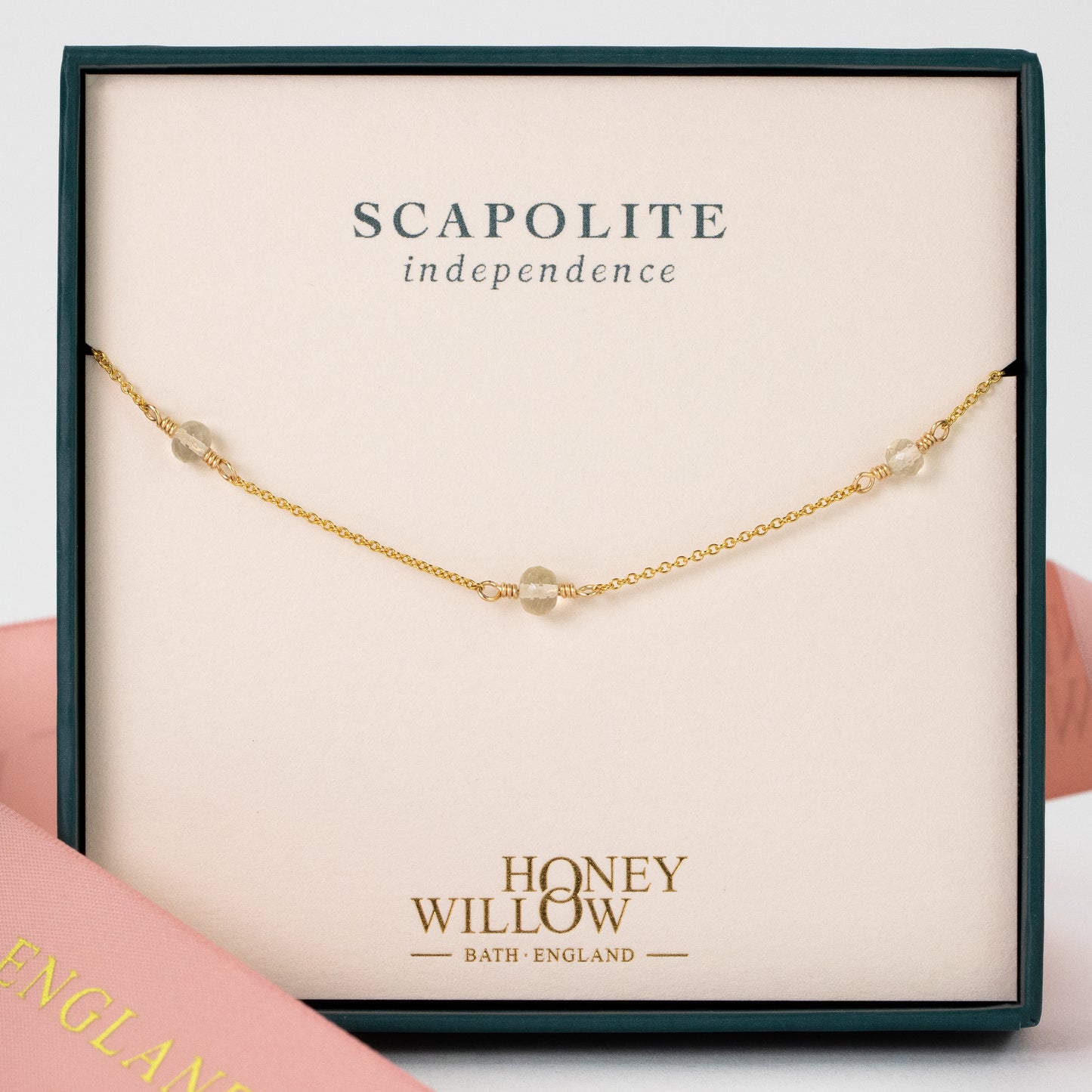Scapolite Satellite Necklace - Independence