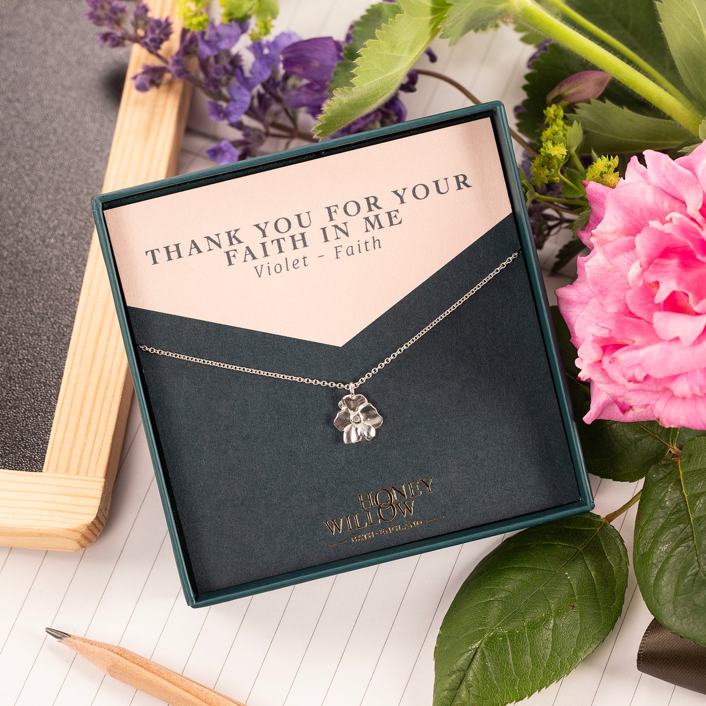Thank You For Your Faith In Me Necklace