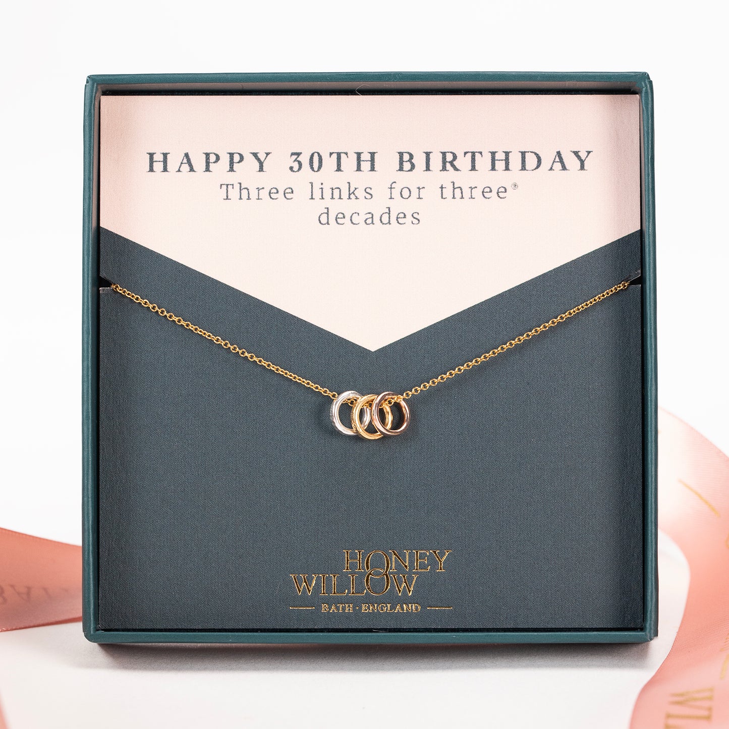 30th birthday necklace