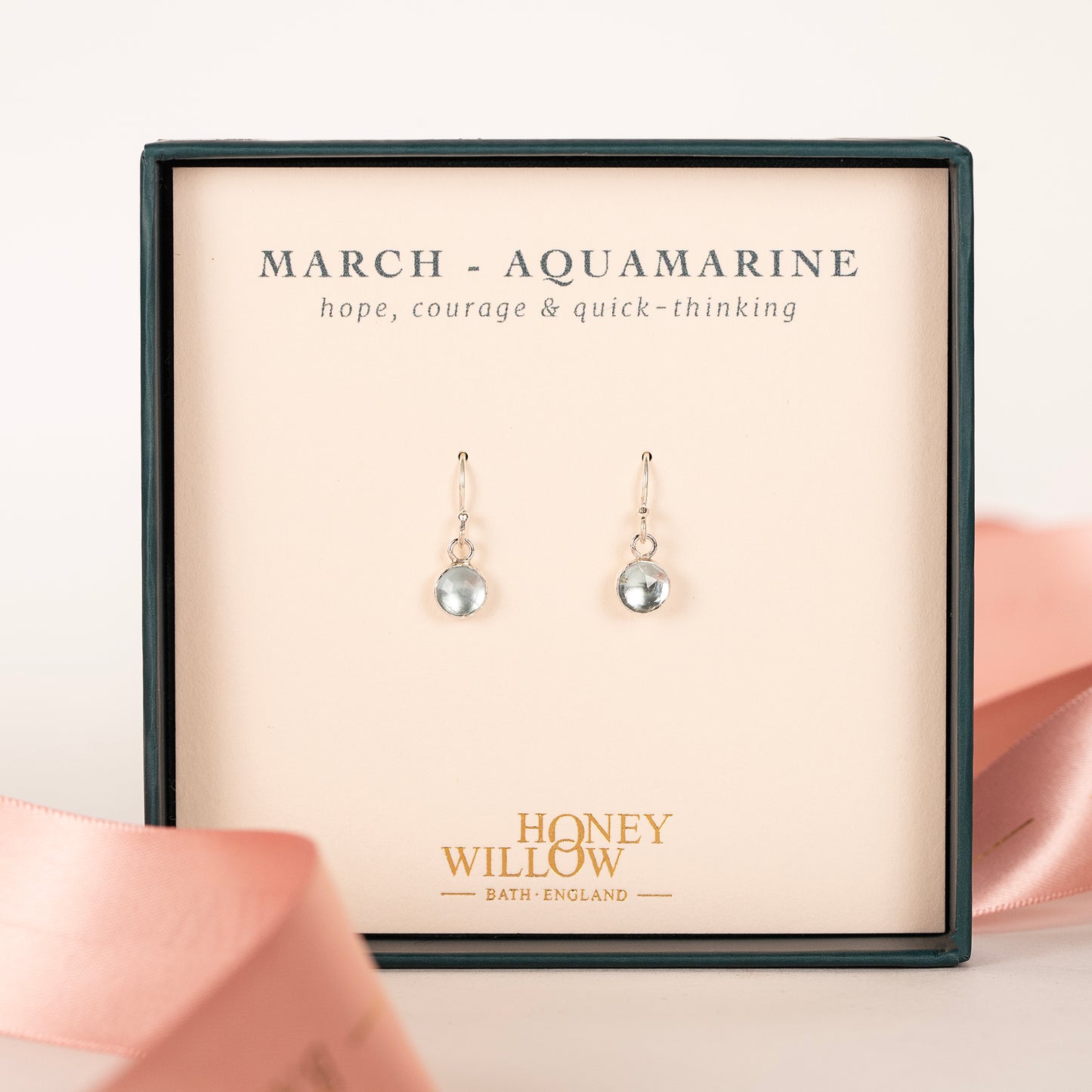 aquamarine earrings