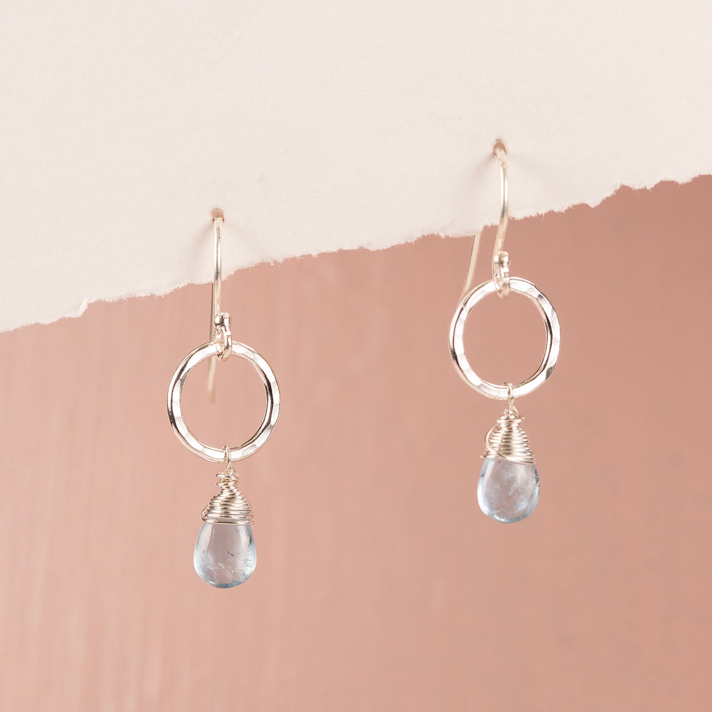 aquamarine earrings