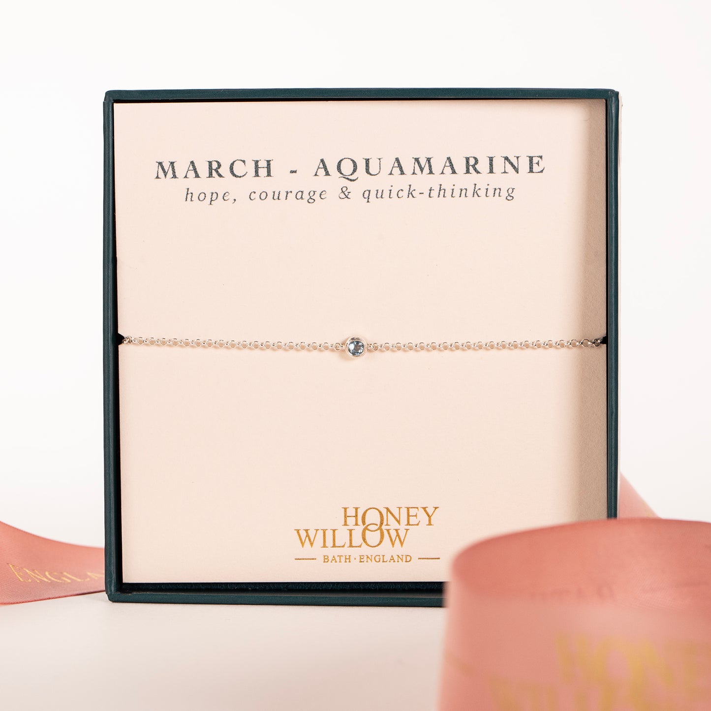 aquamarine bracelet