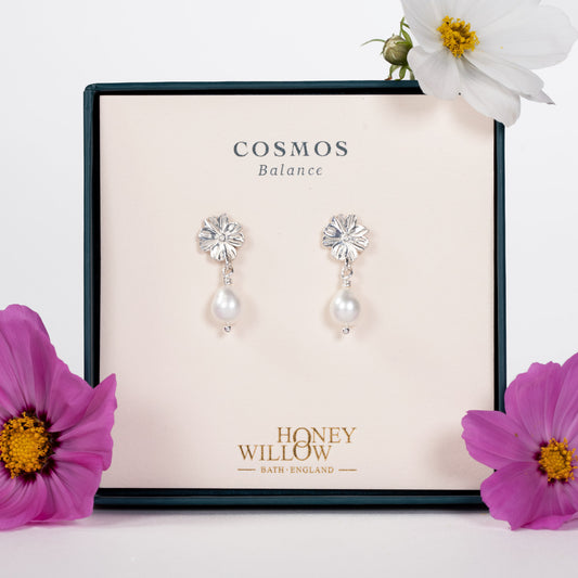 cosmos earrings