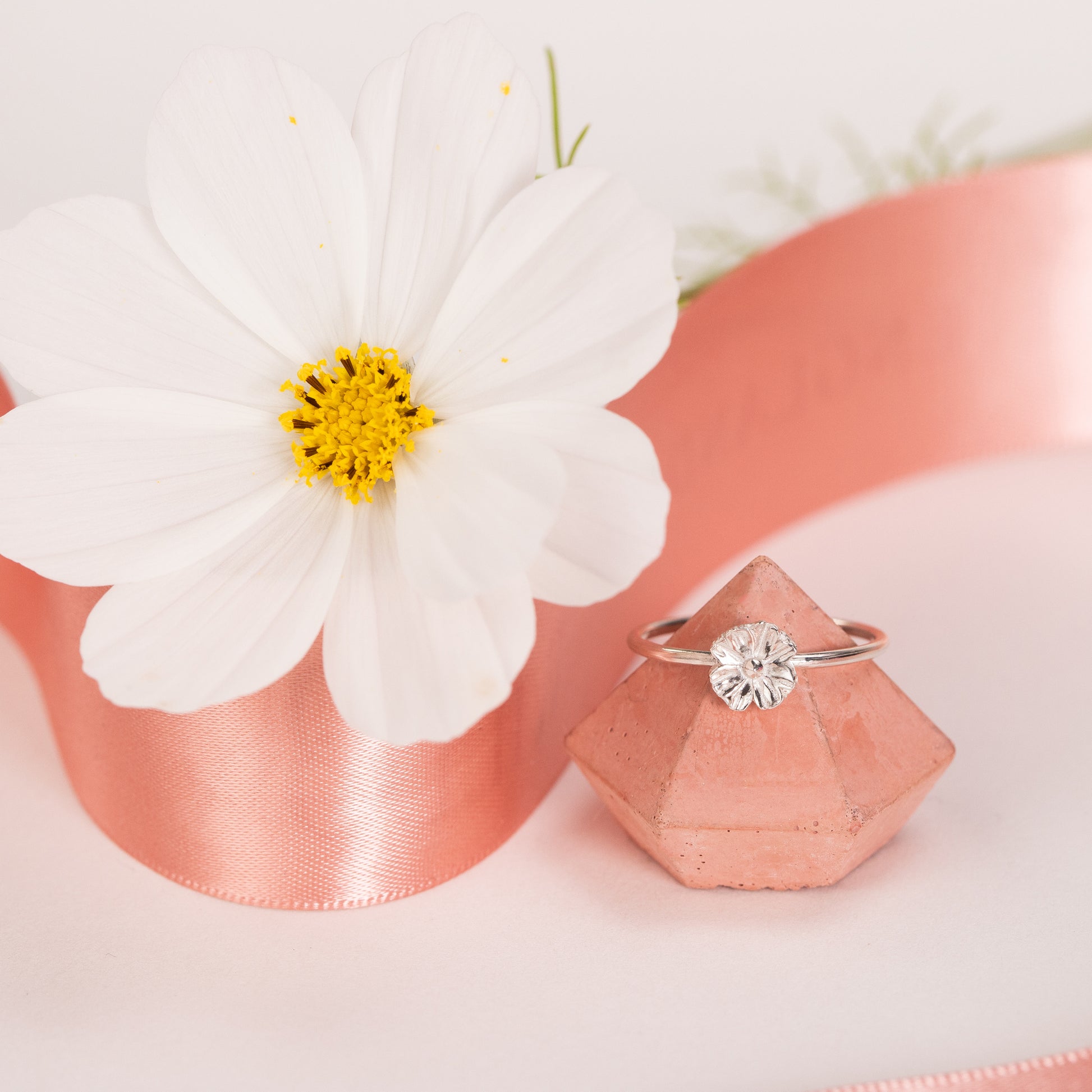 cosmos flower ring