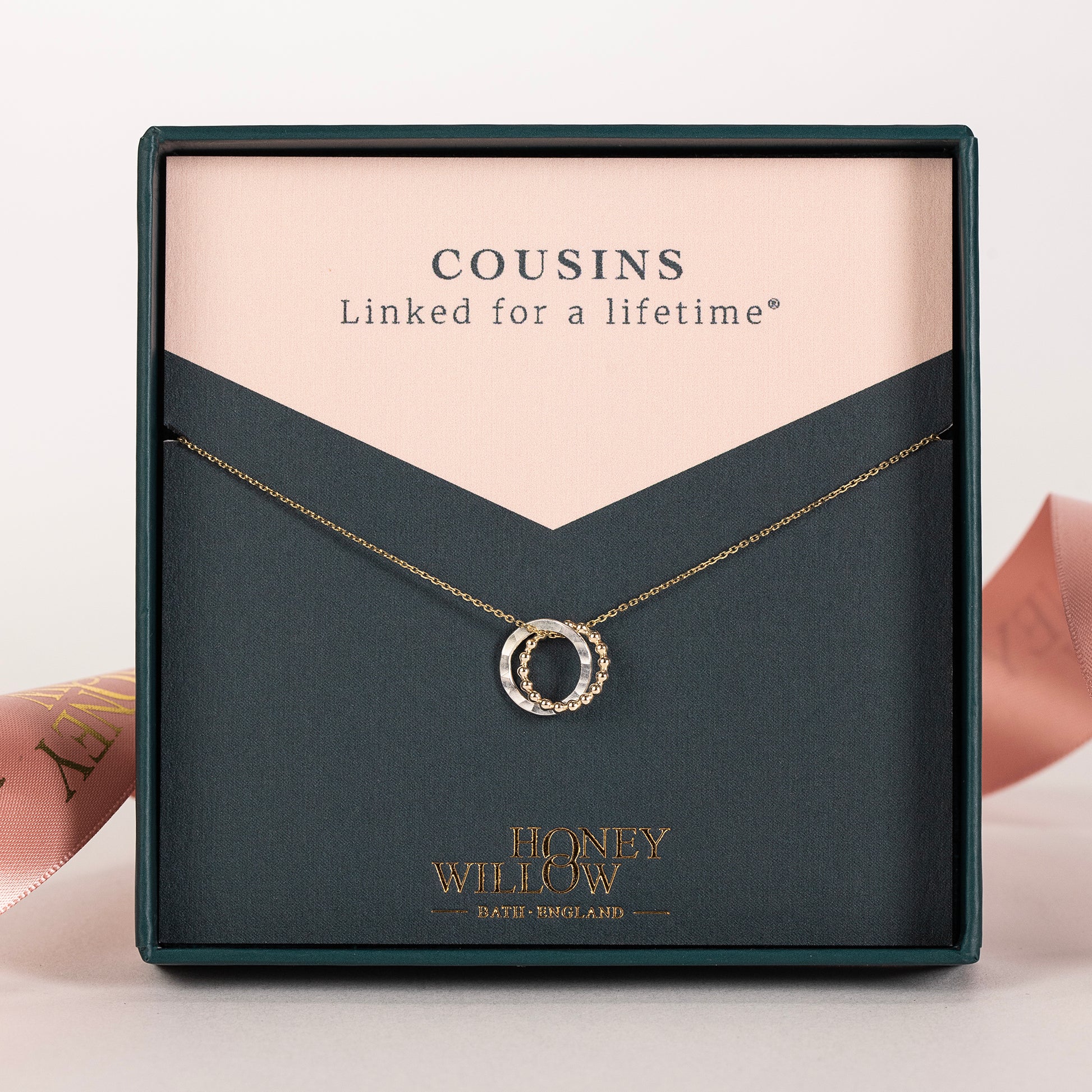 cousins love knot necklace